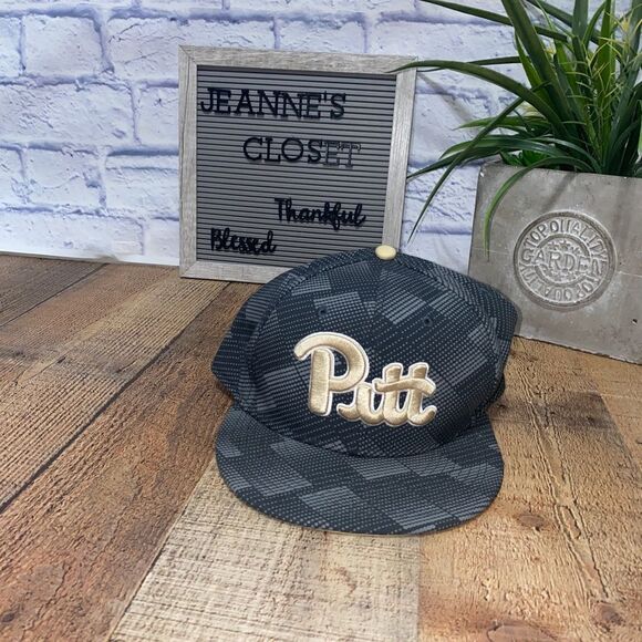 Nike True Pittsburgh PITT Panthers Snapback Cap Hat - Picture 5 of 10